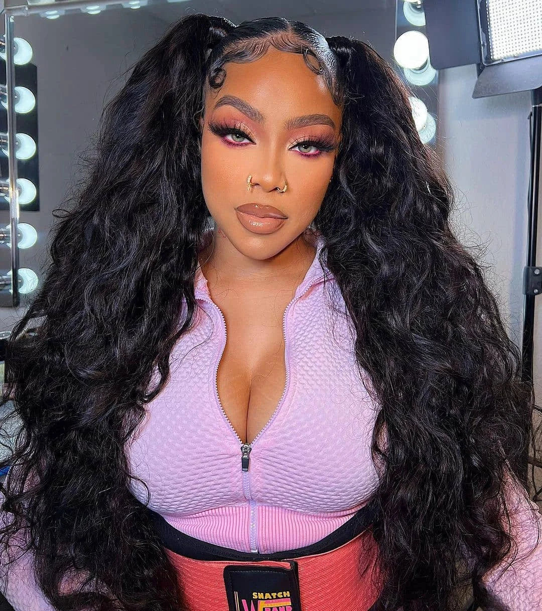 HD Body Wave Lace Front Wig Pre Plucked Loose Wave Lace Frontal Wig 100% Human Hair Wigs - MS ACORA HAIR